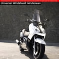 thumbnail image 3 of Universal Adjustable Clip On Windshield Extension Spoiler Wind Deflector Smoke, 3 of 5
