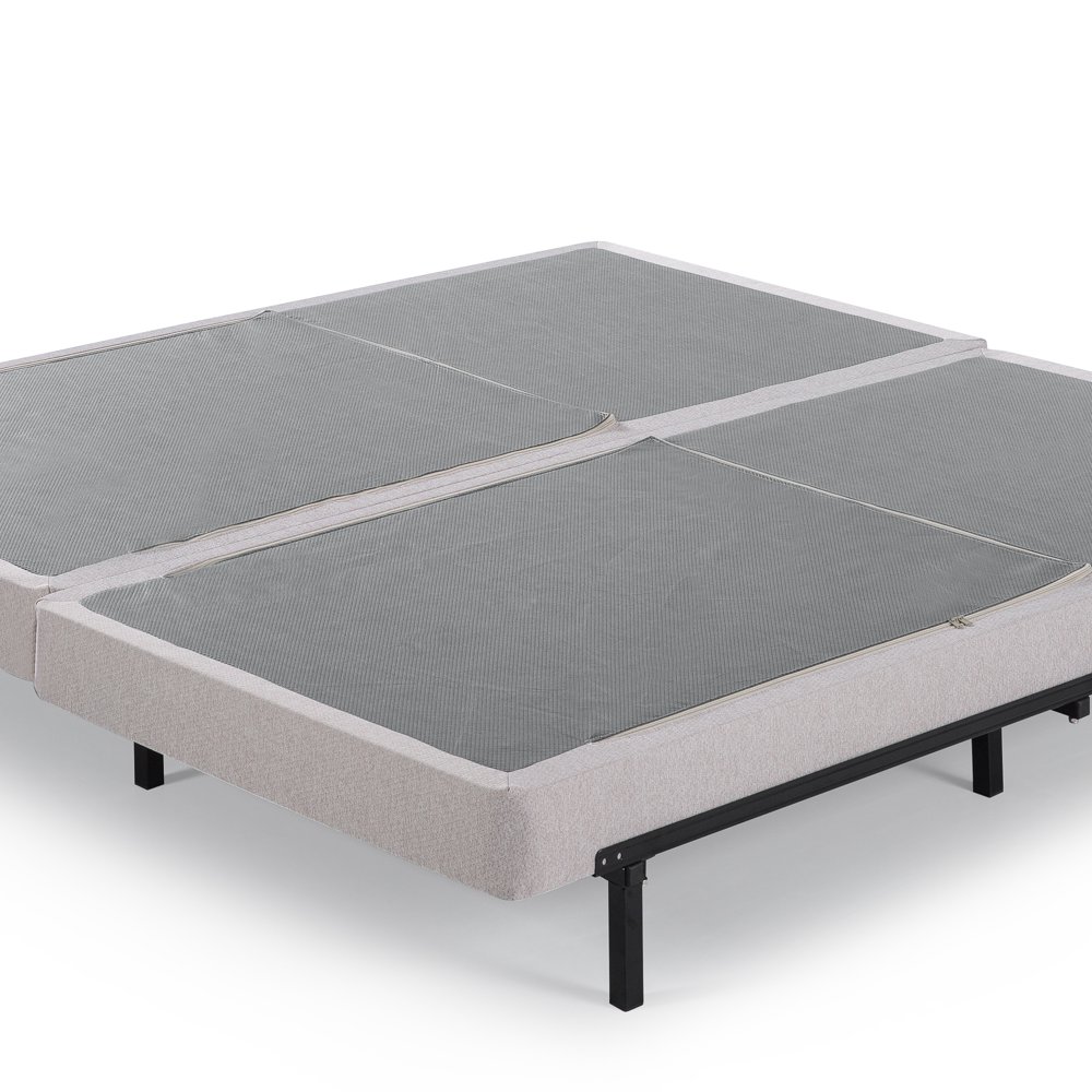 Spa Sensations by Zinus No Assembly 5” Metal Box Spring, Split King