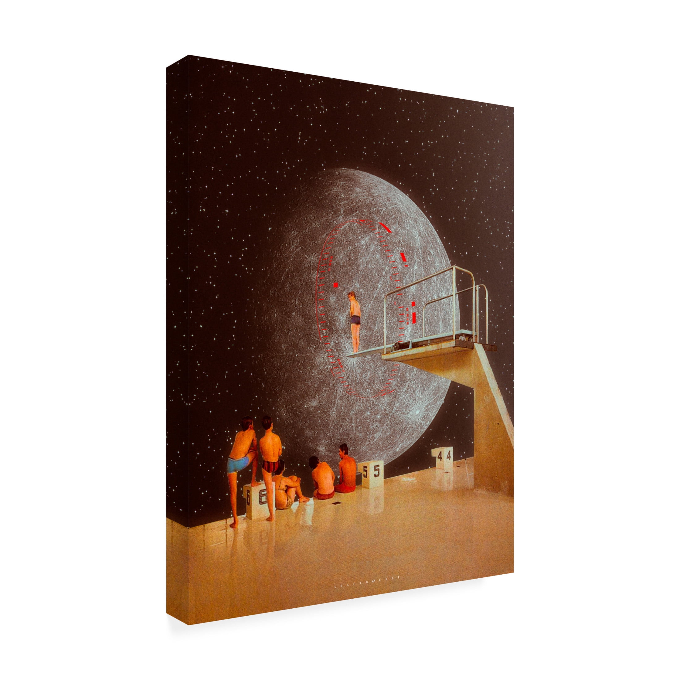 Trademark Fine Art spacerocket art  395 Canvas Wall Art