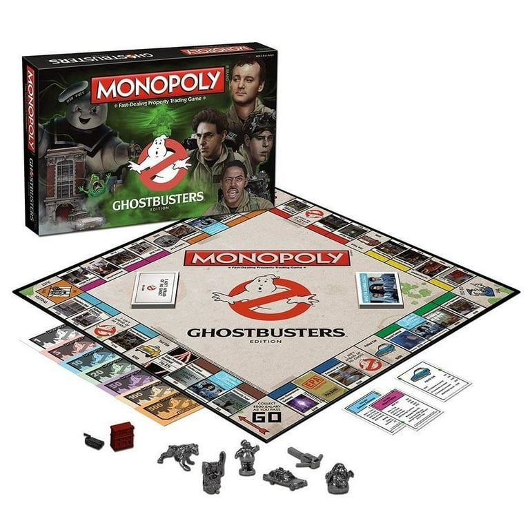人生ゲーム MONOPOLY  GHOSTBUSTERS EDITION MONOPOLY GHOSTBUSTERS - Walmart.com