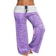 thumbnail image 1 of Wosthever Pantalones de Yoga con cordón ajustable para mujer de otoño, pantalones de pierna ancha empalmados para ejercicio físico para correr Uniforme atlético L, 1 of 6