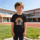 thumbnail image 5 of Camiseta Gráfica de la Temporada de la Escuela de las Niñas de los Niños de Manga Corta, Linda Impresión de la Camiseta Casual para los Niños 3-10 Años de Uso Diario, 5 of 9