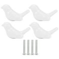 thumbnail image 1 of Cabinet Pulls, Furniture Handle 4 Set Drawer Handles, Ceramic Knobs Drawers Kitchen Cupboards For Cabinets Chests White, 1 of 8