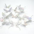 thumbnail image 4 of Promotion Sale! Nomeni Home Wall Stickers 3D Hollow Butterfly Decal Removable Art Wall Sticker Mural Room Decor 12Pcs/Set Clearance Sale Silver, 4 of 6