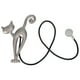 thumbnail image 3 of Clip Magnético Para Cortina, Accesorios Plateados Para Cortina, Decoración En Forma De Gato, Algodón Para Cortina De Ducha, 3 of 8
