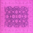 thumbnail image 1 of Ahgly Company Indoor Square Oriental Pink Traditional Area Rugs, 6' Square, 1 of 4