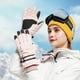 thumbnail image 1 of Guantes de esquí al aire libre de otoño e invierno para mujer, cálidos, de terciopelo, antisalpicaduras, antideslizantes, resistentes al desgaste, para ciclismo de invierno, pantalla táctil, 1 of 5