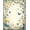 Blue Cream Yellow, Pattern 1, variant on ODIKA 8'x10' Washable Area Rug Non-Shedding, Easy Care, Boho Motif Whimsical Butterfly Vine Border Scattered Delicate for King Size Bedroom Under Bed, Master Suite