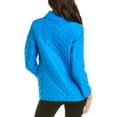 thumbnail image 2 of Jones New York womens  Quilted Five Button Coat, XS, Blue, 2 of 3