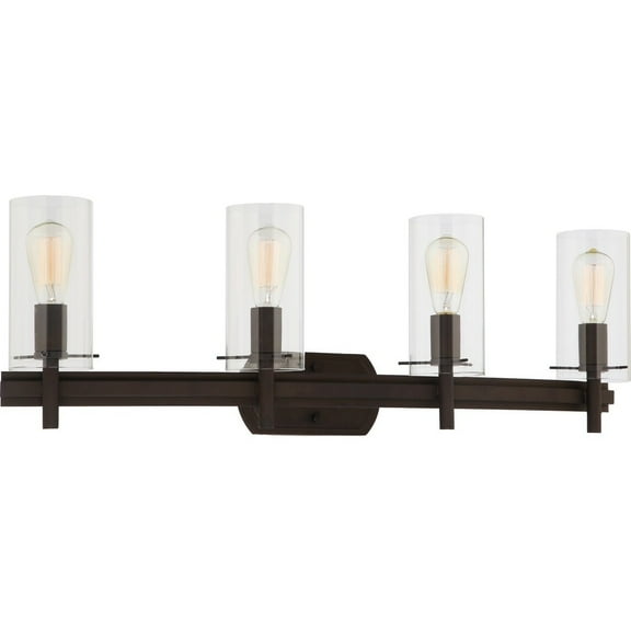 Volume Lighting Regina 4-Light Indoor Antique Bronze Bathroom Vanity