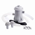 thumbnail image 1 of Pool Filter Pump 330 GPH Paddling Pool Electric Water Pump Pool Pumps Ground Small Pool Filter Pump US Plug, 1 of 7