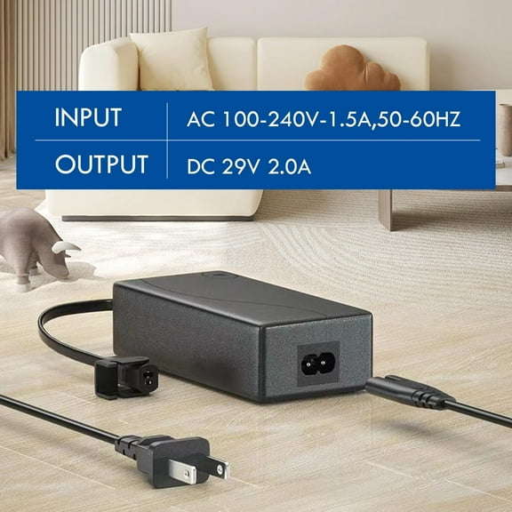 29V 2A AC Adapter for Transformer Recliner & Lift Chair Model No: ZB-H290020A-C
