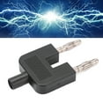 thumbnail image 1 of Connecteur Banane, Femelle à 2 Mâle Haute Fiabilité PVC Banane Plug Stable Performance pour Instrument pour l'Électronique, 1 of 8