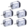 thumbnail image 3 of 5 Pieces 6V 130 Motor DC 130 Motor DC Motor Small Motor for DIY Model Car Aircraft Boat, 3 of 8