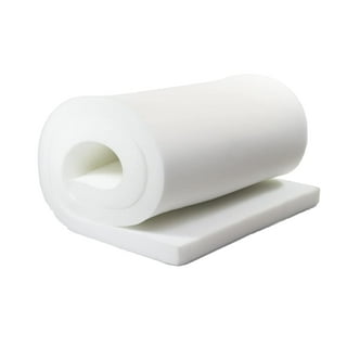 AK Trading Co. Professional Upholstery Foam 2 Thick, 36 Wide x 72 Long Regular Density, White