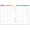 6-Hole, variant on Half Letter Size Monthly Planner Refills for 3 Ring Mini Binders - 53 Sheets/106 Pages Undated Colorful Monthly Planner, 3-Hole Punched, 100 gsm White Paper, Lasts 2 Year, Undated, 5.8" x 8.3"