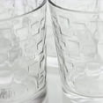 thumbnail image 2 of Gibson Home Great Foundations 4 Piece 13 oz Embossed Glass Set, Durable Clear Drinking Glasses Set for Water, Juice, Soda & Everyday Use, Elegant Textured Design Glassware for Kitchen, Dining & Home, 2 of 5