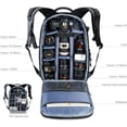 thumbnail image 6 of K&F CONCEPT Professional Camera Backpack Large Size Photography Bag Compatible with Camera DSLR, 14.4'' Laptop,Tripod (Grey), 6 of 17