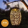 thumbnail image 5 of Solar Garden Lights, 2 Pieces OxyLED Solar Lights for Garden IP44 Waterproof Solar Lamp LED Decorative Lighting, Warm Colors, 5 of 5