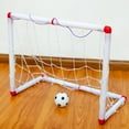 thumbnail image 2 of 33 Inch Small Size Portable Soccer Goal Toy Set with Pump  Game Toy Gift, 2 of 8