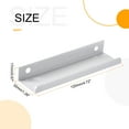 thumbnail image 2 of Uxcell 120mm/4.7 inch Aluminum Alloy Furniture Pull Handle Silver Tone 2 Pack, 2 of 6