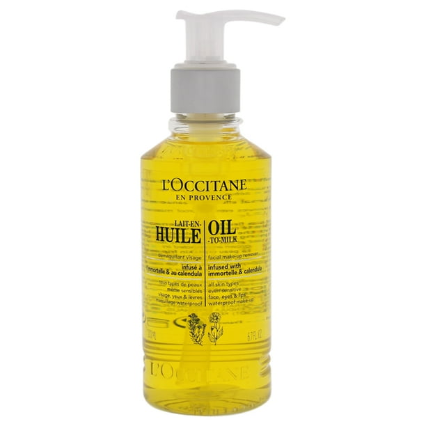 OilToMilk Facial MakeUp Remover by LOccitane for Unisex 6.7 oz