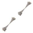 thumbnail image 4 of Soidarity 20 piezas hilo de pescar antimordedura alambre de acero con núcleo giratorio alambre de conexión de pesca 15cm plata 15cm 2piezas, 4 of 6