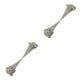 thumbnail image 3 of Eigraketly 20 piezas hilo de pescar antimordedura alambre de acero con núcleo giratorio alambre de conexión de pesca 20cm plata 20 centímetros 2piezas, 3 of 6