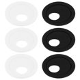 thumbnail image 1 of BRIGHTFUFU 6Pcs Privacy Sticker For Devices ABS White Simple Design Camera Protection, 1 of 8