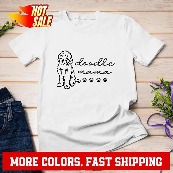 Doodle Mama Labradoodle Golden Gift Doodle Dog Lover Mom T-Shirt Unisex T-shirt