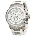 thumbnail image 1 of Invicta Men's 1023 Corduba Stainless Steel & White Rubber MOP Dial Chronograph Watch, 1 of 3