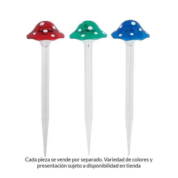 Luces Solares Mainstays En Forma De Hongo Apagado Y Encendido Automático