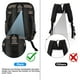 thumbnail image 4 of Mochila SDFGHG transparente, grande, impermeable para trabajo y viajes, 4 of 6