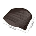 thumbnail image 3 of Ankereame Cooling Gel Seat Cushion, Breathable Ergonomic Pad - Non-Slip, Washable with Handle - for Car, Office, Gaming Chair, All-Weather Comfort, 3 of 6