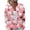 AA#-011 Light pink, variant on Valentine's Day White Cardigan for Women Long Sleeve Black and White Shrugs Lightweight Open Front Shrug Cardigan Love Heart print Dressy Draped Floral Cardigan
