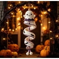 thumbnail image 3 of Amigurumi Crochet Kit Halloween Ghost Ornament Handmade Holiday Needlework Supplies For Beginner DIY Decor, 3 of 5