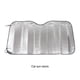 thumbnail image 4 of Riwesomey La sombrilla de la ventana delantera del camión del papel de aluminio se mantiene fresco en la sombrilla del parabrisas delantero del Automoción decorativa y accesorios, 4 of 6