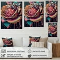 thumbnail image 4 of Designart Modern Blooming Rose I Canvas Wall Art, 4 of 5