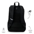 thumbnail image 4 of TOTTO Mochila Ergonómica Extra Grande Porta Laptop 16 con Bolsillo Secreto | Escuela - Oficina - Via negro Extra Grande, 4 of 8