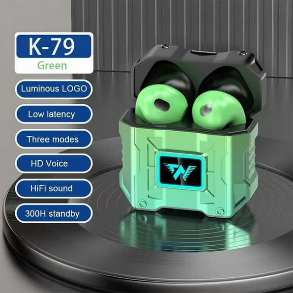 2022 New Bluetooth Earphones 5.3 Three-mode Wireless Headphones In-ear Enc Noise Reduction Gaming Headset 9d Bass Surround Sound - Earphones & Headphones