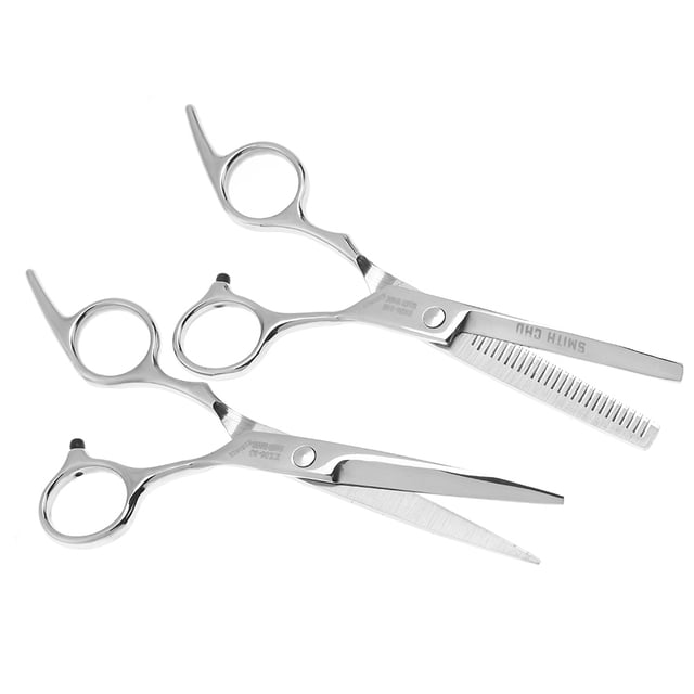 Professional Haircutting Thinning Scissors Set Durable for Salon Home Use