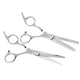 thumbnail image 5 of Tijeras profesionales para cortar el cabello, tijeras de peluquería, juego de herramientas de peluquería 01, 5 of 14