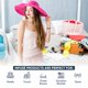 thumbnail image 3 of Diadema con lazo y orejas de ratón para Navidad y Halloween, accesorio para el cabello para mujeres y niñas, diadema con lentejuelas brillantes, diademas con orejas de gato (negro/amarillo), 3 of 5