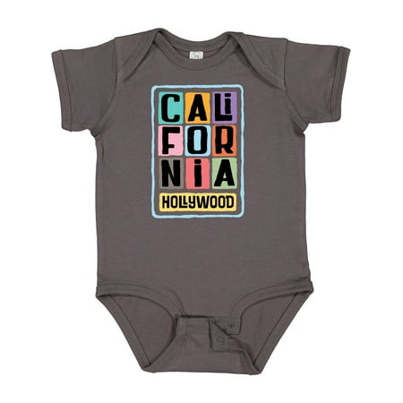 

Inktastic Hollywood California Vintage Gifts Gift Baby Boy or Baby Girl Bodysuit