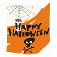 thumbnail image 1 of Tapestry Happy Halloween para pared, 150 x 150 cm, microtela de fibra, 1 of 2