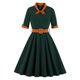 thumbnail image 1 of WILLBEST Vestidos de Mujer Vestido Informal de Manga Corta con Cuello En V para Uso Diario, Fiesta, Fluido, Cómodo, Básico, Color Sólido, Verano, Primavera y Otoño Extra Grande, 1 of 3