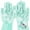 green, variant on Pet Grooming Gloves - Gentle Dog Bathing Shampoo Brush - Massage Mitt with Enhanced Five Finger Design - Efficient Deshedding Glove for Dogs, Cats, Rabbits and Horses - 1 Pack