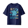 thumbnail image 2 of Disney Moana Land And Sea Are One Maui Youth T Shirt (Navy, XS-XL), 2 of 4