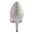 thumbnail image 6 of Benjamin Walk 848231014294 Touch Ups Womens Jolee Pump, Silver Glitter - Wide 9.5, 6 of 7