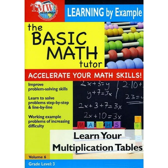 Basic Math Tutor Learn Your Multiplication Tables